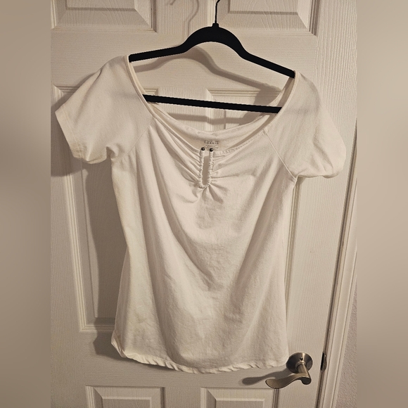 torrid Tops - Torrid White Short Sleeve Tee